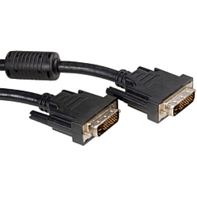 STANDARD DVI kabel, DVI-D (24+1) Dual Link, M/M, 2.0m, crni